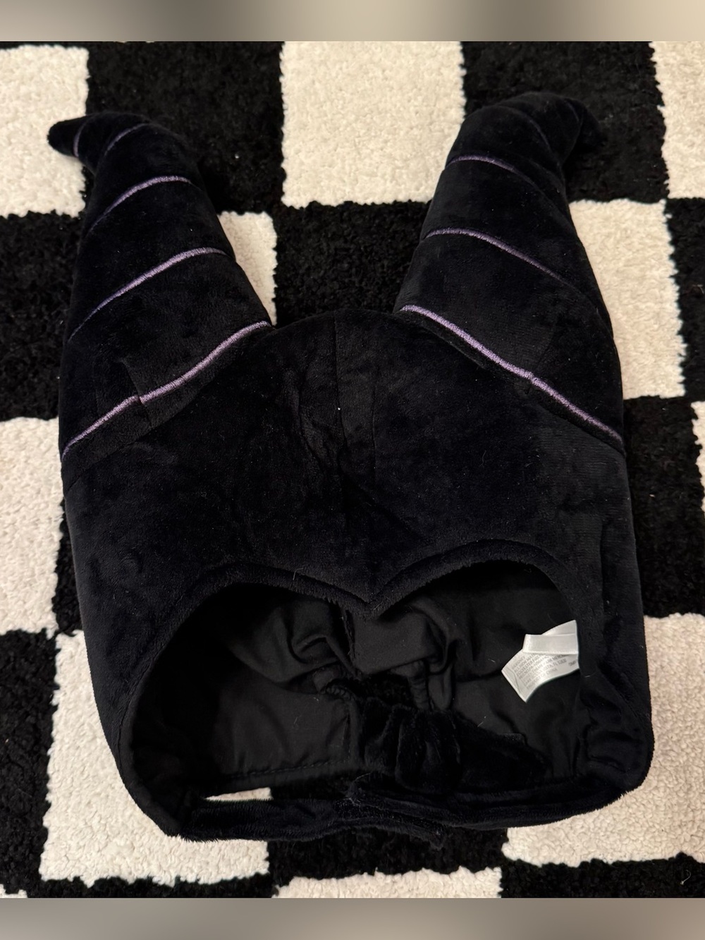 Disney Parks Plush Maleficent Hat Adult One Size